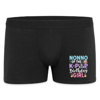 Nonno of The K-Pop Birthday Girl - Men's Boxer Shorts - black - Front