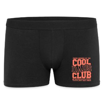 Cadeau de papa pour la fête des pères - Club des papas cool - Boxer Homme - noir - Devant