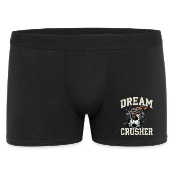 Brise-rêves du football - Boxer Homme - noir - Devant