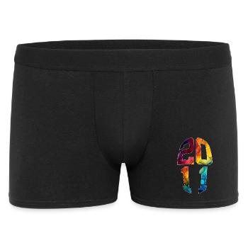 15 YEARS OLD 2011 15TH BIRTHDAY - Men's Boxer Shorts - black - Front
