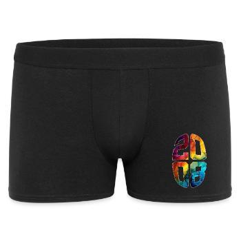 18 ANS 2008 18E ANNIVERSAIRE - Boxer Homme - noir - Devant