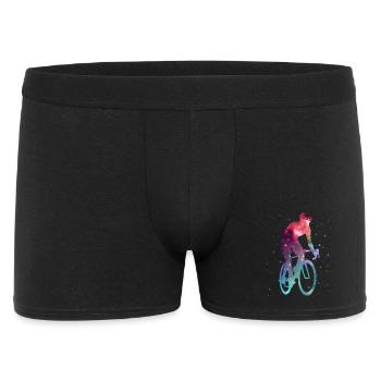 Bicycle Road Cyclist Space Kids Road Bike - Men's Boxer Shorts - black - Front