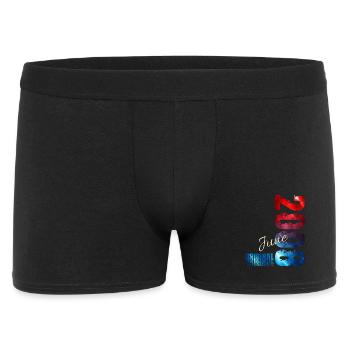 Cadeau du 18e anniversaire Vintage juin Millésime 2008 - Boxer Homme - noir - Devant