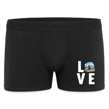 Marmottes Marmotte - Boxer Homme - noir - Devant