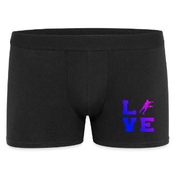 Les fans de la communauté de Pickleball adorent les joueurs de pickleball - Boxer Homme - noir - Devant