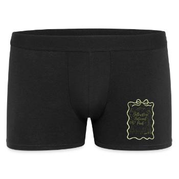 USA Yellowstone National Park Hiking Nature Vacation - Men's Boxer Shorts - black - Front