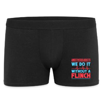 Anesthesiologist Without A Flinch Anesthesia - Men's Boxer Shorts - black - Front