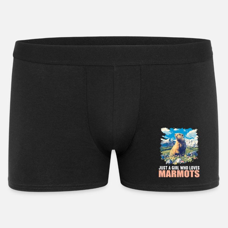 Marmottes Marmotte - Boxer Homme - noir