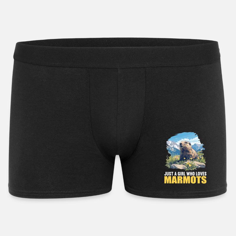 Marmottes Marmotte - Boxer Homme - noir