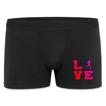Gift idea for a running with running - Men's Boxer Shorts - black - Front