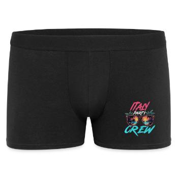 Italy Party Crew - Men's Boxer Shorts - black - Front