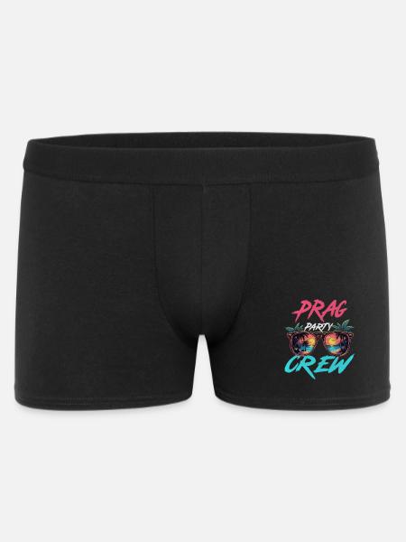 Prague Party Crew - Men's Boxer Shorts - black