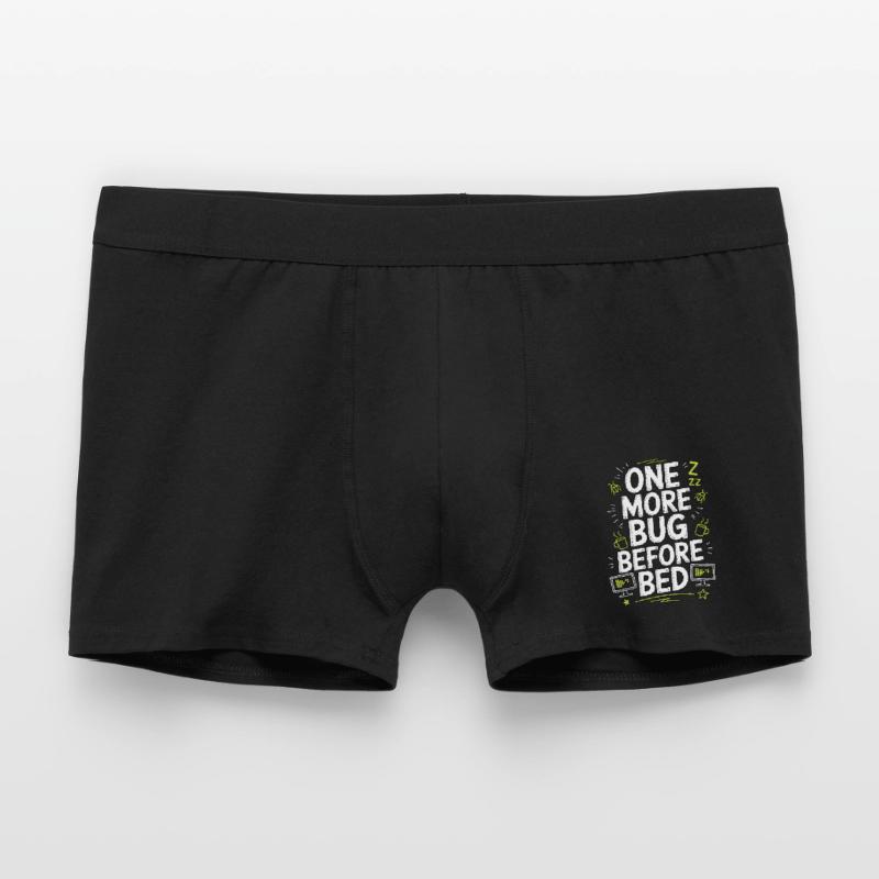 Game Developer One More Bug Before Game Programmer Männer Boxer Shorts