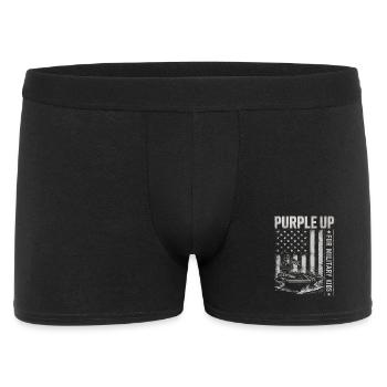 Violet pour Enfant Militaire Enfant Enfant Militaire - Boxer Homme - noir - Devant
