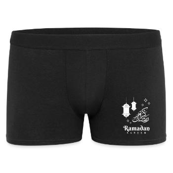Ramadan Lanterns Kareem - Men's Boxer Shorts - black - Front