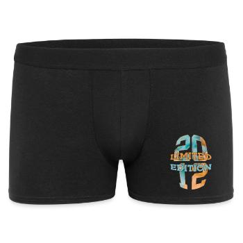 ÉDITION LIMITÉE 2012 14 ANS 14E ANNIVERSAIRE - Boxer Homme - noir - Devant