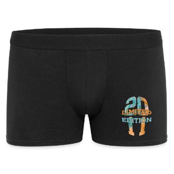 LIMITED EDITION 2011 15 YEARS 15TH BIRTHDAY - Men's Boxer Shorts - black - Front