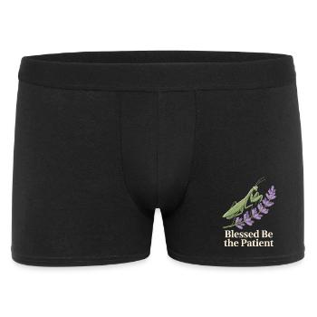 Lavande mante religieuse - Boxer Homme - noir - Devant