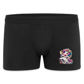 Bride Einmhorn Marriage Hen Party - Men's Boxer Shorts - black - Front