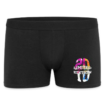 LIMITED EDITION 2010 16 YEARS 16TH BIRTHDAY - Men's Boxer Shorts - black - Front
