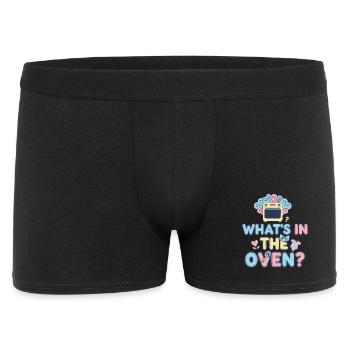 Révélation du sexe : Équipe de la baby shower Four - Boxer Homme - noir - Devant