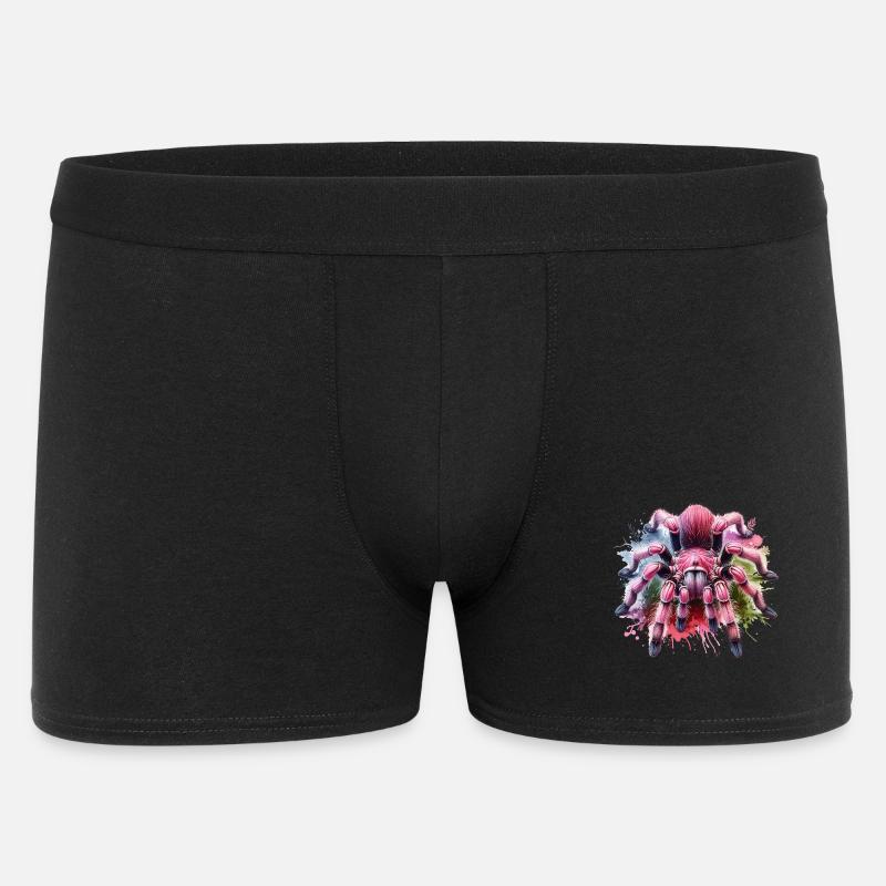 Chile Vogelspinne Geschenk - Männer Boxer Shorts - Schwarz