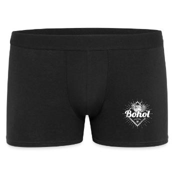 Bohol in Philippines Vintage Coconut Souvenir - Men's Boxer Shorts - black - Front