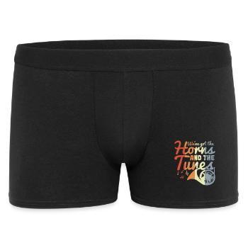 Nous avons les cuivres et les airs - Boxer Homme - noir - Devant