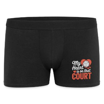 Volleyball Sayings Funny Volleyball Gift - Men's Boxer Shorts - black - Front