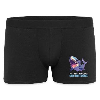 Great White Shark Great White Shark - Men's Boxer Shorts - black - Front