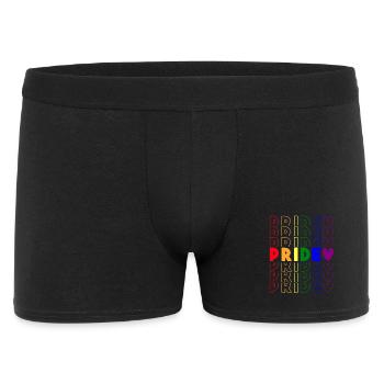 LGBT Gay Pride Rainbow - Men's Boxer Shorts - black - Front