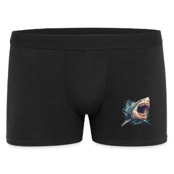 Sharks Shark - Men's Boxer Shorts - black - Front