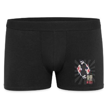 Koi Vintage Nishikigoi Japanese Carp Design - Men's Boxer Shorts - black - Front