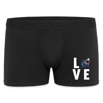 Sharks Shark - Men's Boxer Shorts - black - Front