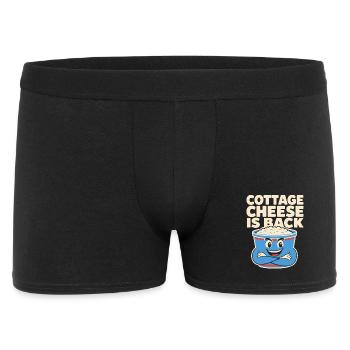 Cadeau de collation riche en protéines pour les amateurs de gastronomie - Boxer Homme - noir - Devant