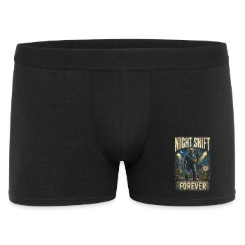 Oil Rig Rig Worker Night Shift Forever - Men's Boxer Shorts - black - Front