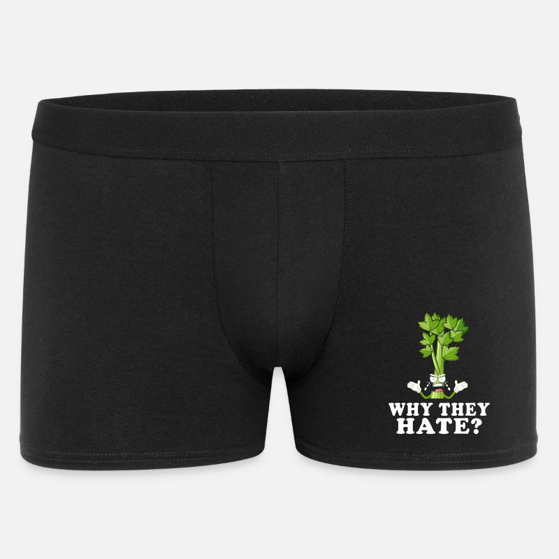 Celery Rage Why They Hate? - Men's Boxer Shorts - black