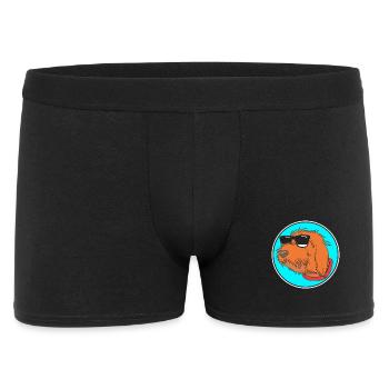 Griffon - Männer Boxer Shorts - Schwarz - Vorne