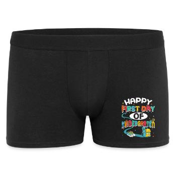 Happy First Day of the Kindergarten Children - Men's Boxer Shorts - black - Front