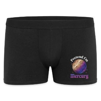 Pretend I'm Mercury. - Men's Boxer Shorts - black - Front
