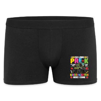 Adieu la maternelle de maternelle, voilà que j’arrive garçon - Boxer Homme - noir - Devant