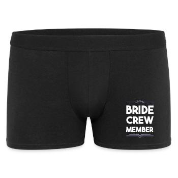 Bride Crew - Men's Boxer Shorts - black - Front