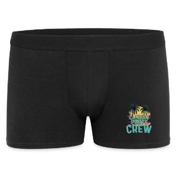 Équipe de la fête de Cancún - Boxer Homme - noir - Devant