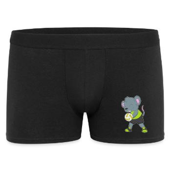 Joueuse de volley-ball souris Volley-ball - Boxer Homme - noir - Devant