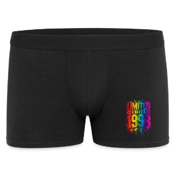 Édition limitée des illustrations vintage d’anniversaire de 1998 - Boxer Homme - noir - Devant
