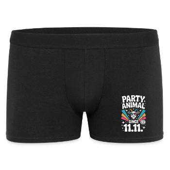 Karneval Party Kölner Animal Since 11.11. Köln - Men's Boxer Shorts - black - Front