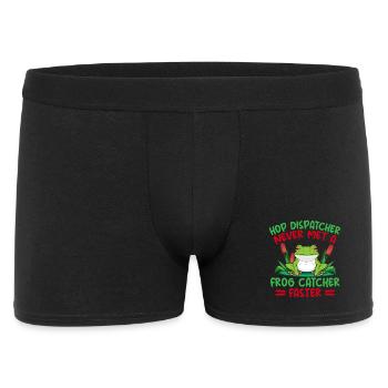 Attrapeur de grenouilles, répartiteur de houblon n’a jamais rencontré de receveur - Boxer Homme - noir - Devant