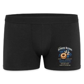 Breakfast Sunday Morning Breakfast Lovers Coffee - Men's Boxer Shorts - black - Front