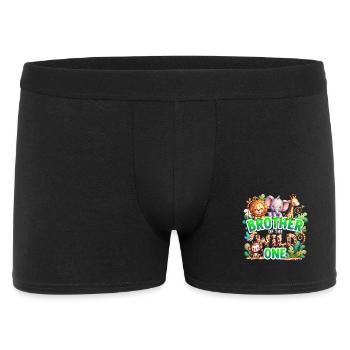 Frère du Sauvage - Boxer Homme - noir - Devant