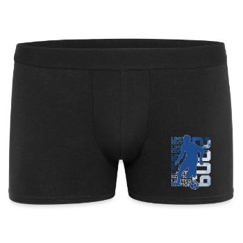 LIMITED EDITION 2009 FUßBALL 17. GEBURTSTAG - Männer Boxer Shorts - Schwarz - Vorne